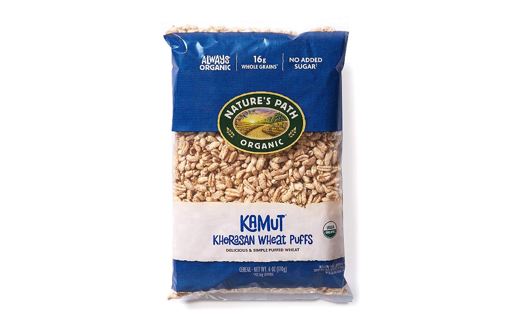 Nature's Path Organic Kamut Khorasan Wheat Puffs   Pack  170 grams